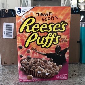 Limited edition Travis Scott Reece’s puffs